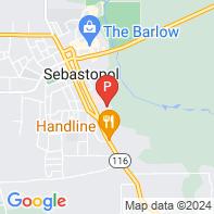 View Map of 6800 Palm Drive Avenue,Sebastopol,CA,95472